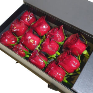 جعبه گل رز هلندی مدل BX-22060